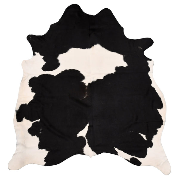 Genuine Cowhide Rug Black And White Unique Design Approximately 2.3 Metres Rugs