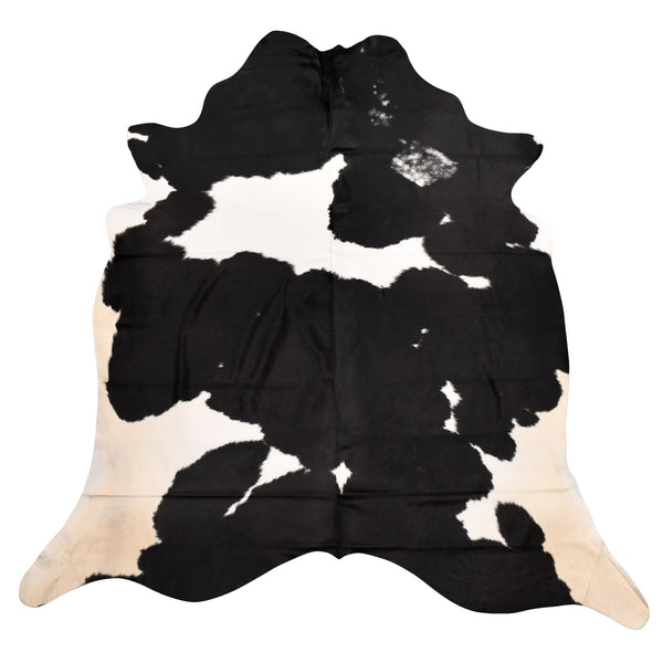 Genuine Cowhide Rug Black And White Unique Design Approximately 2.3 Metres Rugs
