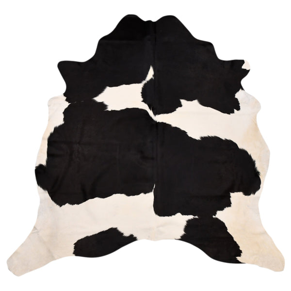 Genuine Cowhide Rug Black And White Unique Design Approximately 2.3 Metres Rugs