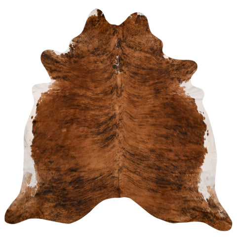 Genuine Cowhide Rug Exotic White Belly Approximately Two Point Three Metres Square Rugs