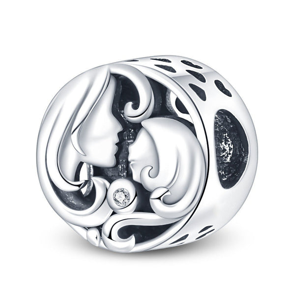 Veile Studios Mother's Day Heart Shaped Pendant For Birthday Gift Diy Jewelry Accessories Necklaces & Pendants