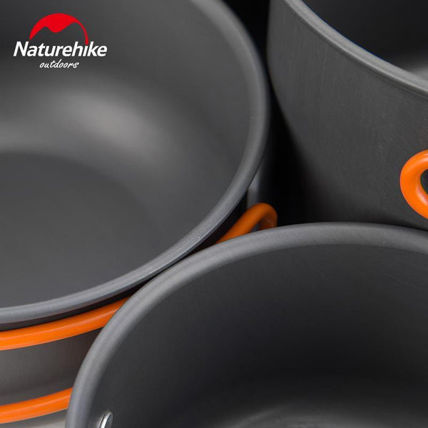 Naturehike Outdoor Cookware Camping Non Stick Pots And Pans