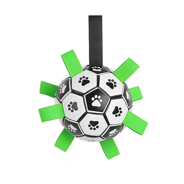Dog Toy Ball For Teeth Cleaning And Durable Chewing Soccer Outdoor Use Dog Toys