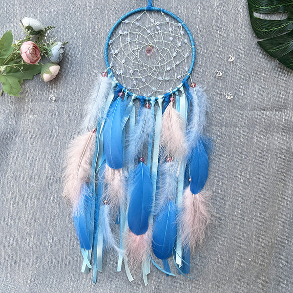 Dreamcatcher Wind Chime Handmade Decorative Gift For Girls Whimsical And Ethereal Style Creative Birthday Present Wind Chimes
