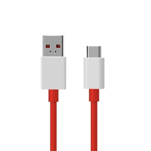 35Cm Usb Type Super Charger Data Dash Cable For Oneplus 6T / 5T Red Cables & Adapters