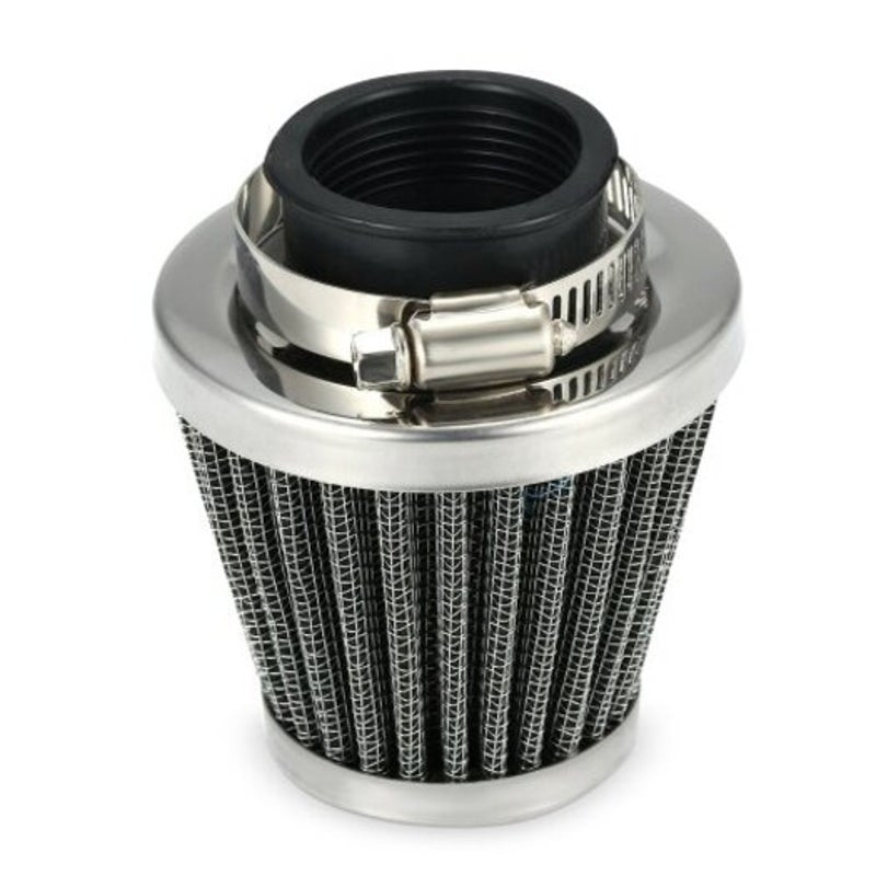 35Mm Steel Air Filter Cleaner 50Cc 110Cc 125Cc Silver Air Filters Induction Kits