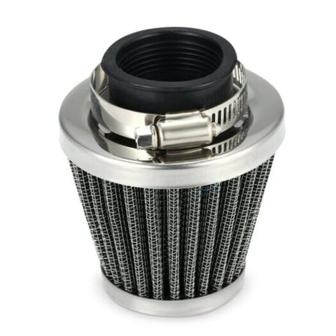 35Mm Steel Air Filter Cleaner 50Cc 110Cc 125Cc Silver Air Filters Induction Kits