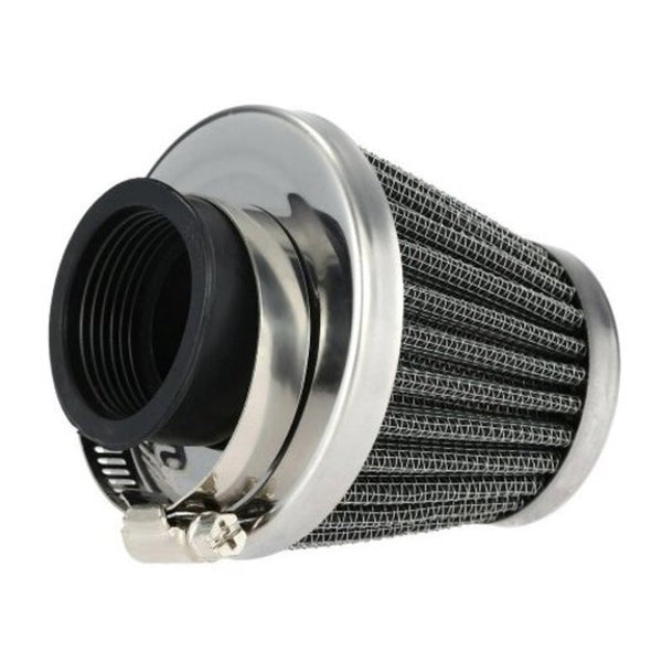 35Mm Steel Air Filter Cleaner 50Cc 110Cc 125Cc Silver Air Filters Induction Kits