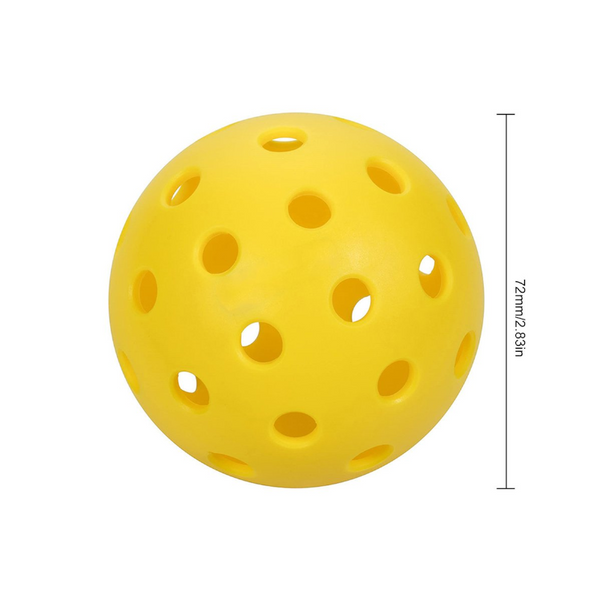 35Pcs 41Mm Golf Training Balls Plastic Airflow Hollow With Hole Outdoor Practice Accessories Golf Balls