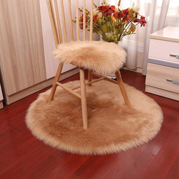 Chair Sofa Covers 35X35cm Or 45 45Cm Soft Round Seat Cushion