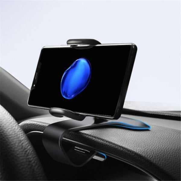 360 Degree Car Dashboard Phone Holder / Mobile Bracket Black