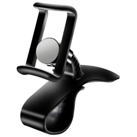 360 Degree Car Hud Dashboard Mount Stand Holder For Iphone / Samsung Xiaomi Black