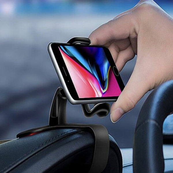 Mounts & Holders 360 Degree Car Hud Dashboard Mount Stand Holder For Iphone / Samsung Xiaomi Black