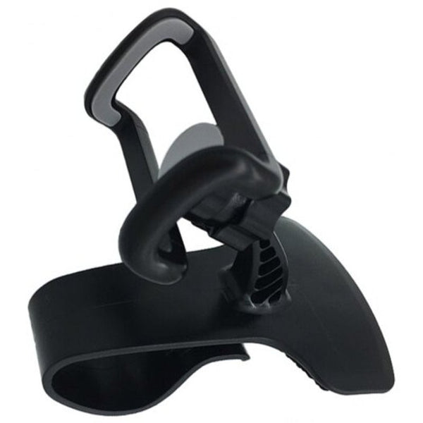 360 Degree Clip Mount Rotation Car Phone Holder Black Mounts & Holders