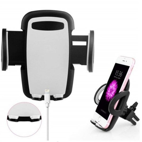 Mounts & Holders 360 Degree Car Air Vent Mount Holder Black