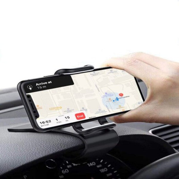 360 Degree Rotation Car Phone Holder Black Mounts & Holders