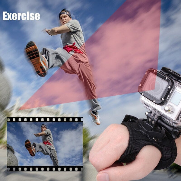 360 Degree Rotation Wrist Hand Strap Band Holder Mount For Camera Photography Accessories Straps & Hand Grips