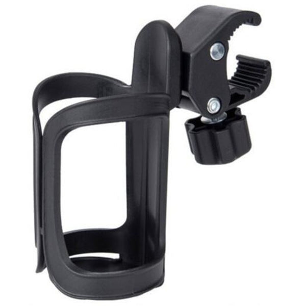 360 Degrees Rotation Holder For Wheelchair Bike Little One Stroller Cup Black Pram Cup Holders & Snack Trays