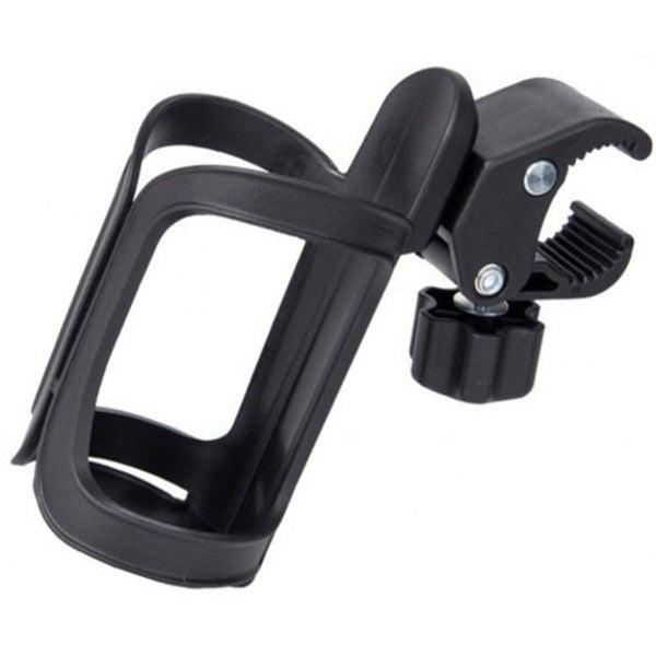 360 Degrees Rotation Holder For Wheelchair Bike Little One Stroller Cup Black Pram Cup Holders & Snack Trays