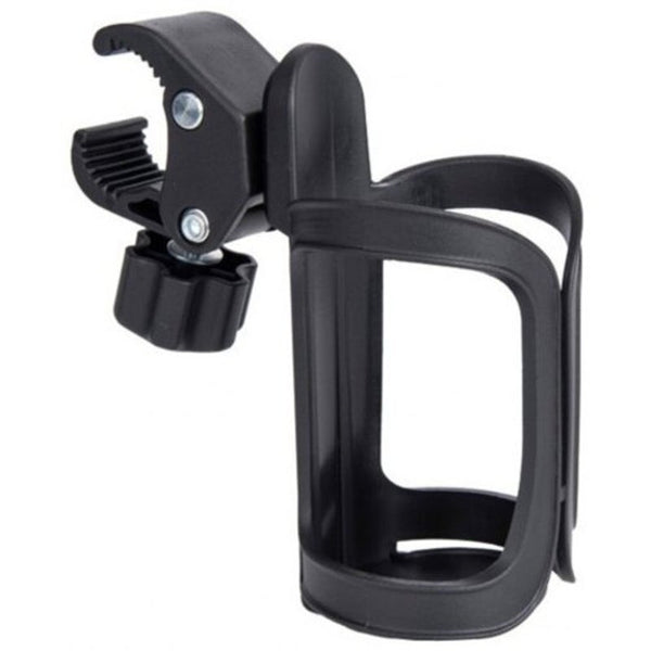 360 Degrees Rotation Holder For Wheelchair Bike Little One Stroller Cup Black Pram Cup Holders & Snack Trays