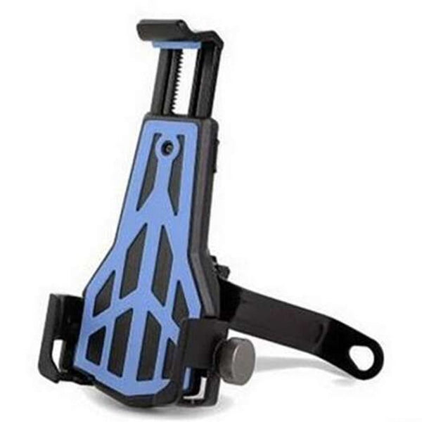 360 Rotary Bicycle Phone Holder Mountain Bike Fixture Electric Motorcycle Navigation Stand Blue Mounts & Holders
