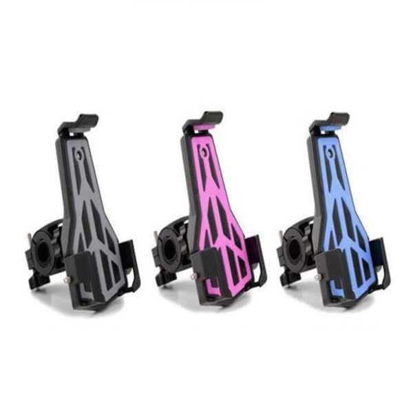 360 Rotary Bicycle Phone Holder Mountain Bike Fixture Electric Motorcycle Navigation Stand Blue
