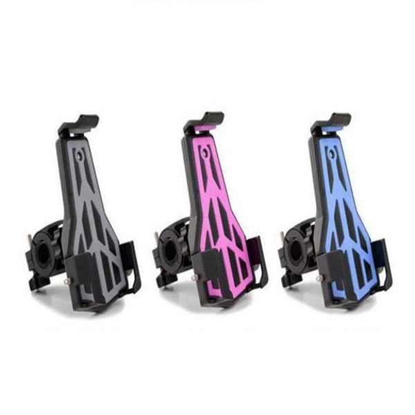 360 Rotary Bicycle Phone Holder Mountain Bike Fixture Electric Motorcycle Navigation Stand Blue Mounts & Holders