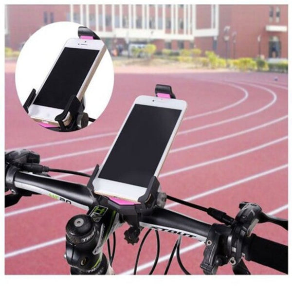 360 Rotary Bicycle Phone Holder Mountain Bike Fixture Electric Motorcycle Navigation Stand Blue Mounts & Holders