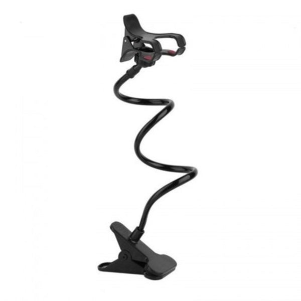 360 Rotating Flexible Long Arms Cell Phone Holder Desktop Bed Lazy Bracket Black Mounts & Holders