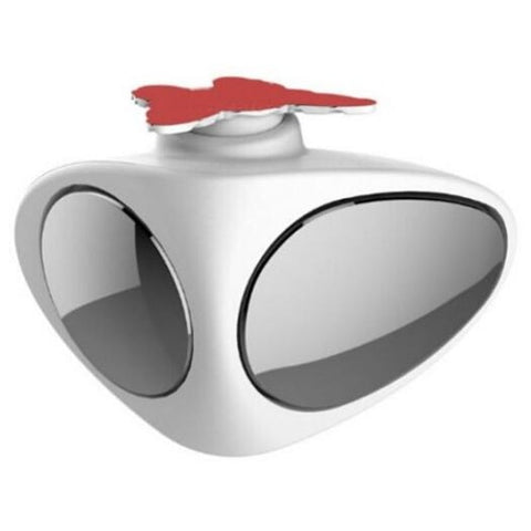 360 Rotation Car Blind Spot Mirror White Right Side Mirrors