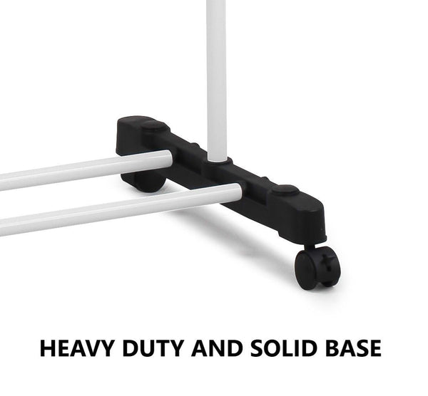 Carla Home Folding 3 Tier Clothes Laundry Drying Rack With Stainless Steel Tubes For Indoor & Outdoor Clothes Airers