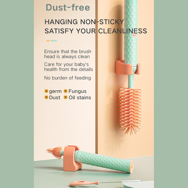 360 Degree Rotating Little One Electric Silicone Bottle Brush Cleaning Tools Bottle Brushes