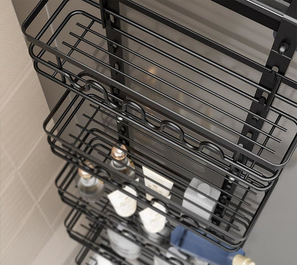 Carla Home 4 Tier Adjustable Baskets Over Door Pantry Organiser For Kitchen Other Kitchen Storage