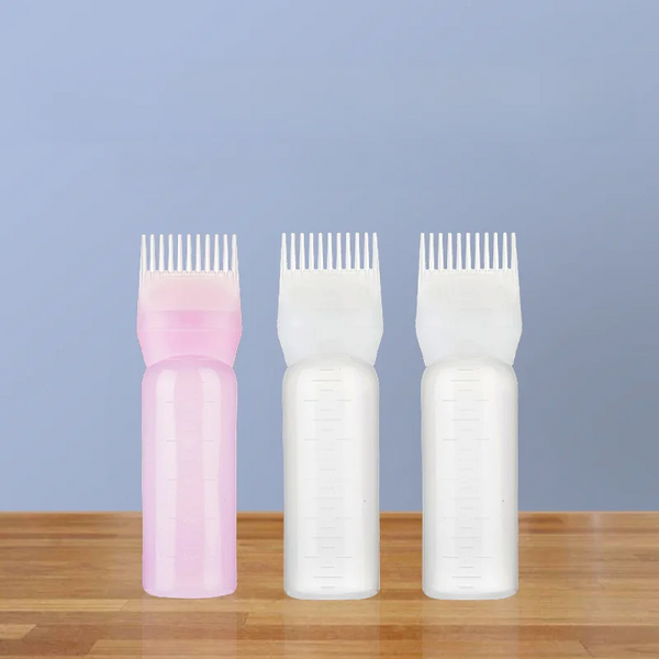 4 Colours 60Oz Portable Scalp Applicator Liquid Comb Hair Roots Massage Medicine For Growth Serum Oil Nourish Brushes & Combs