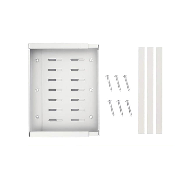 Carla Home Pack Pull Out Cabinet Organiser Expandable For Cabinets With Adjustable Slide Shelves And Easy Installation 40 X 27 Cm. (White) Cabinet Pul