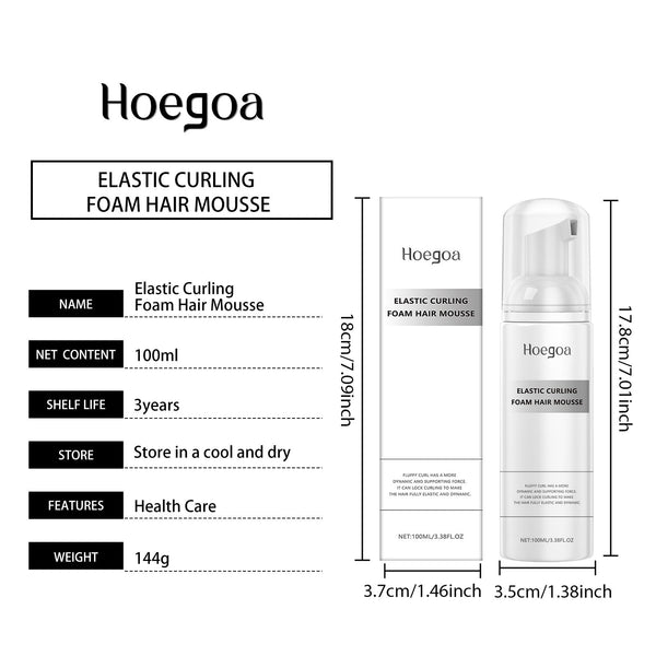 Hair Styling Mousse Refreshing Oil Removal Oil Control Light Volume Protection Refreshing Fluffy Hair Gel Sets & Kits