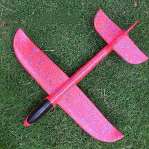 36Cm Hand Throw Flying Glider Planes Foam Aircraft Model Party Game Children Outdoor Fun Toys Blue Airplanes