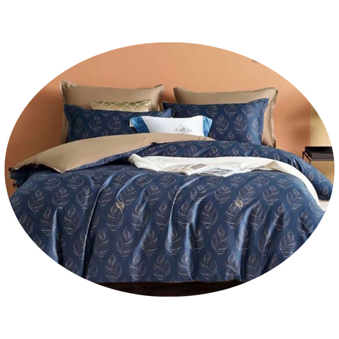 400Tc Cotton Sateen Quilt Cover Set Mirade Garden King Quilt Covers