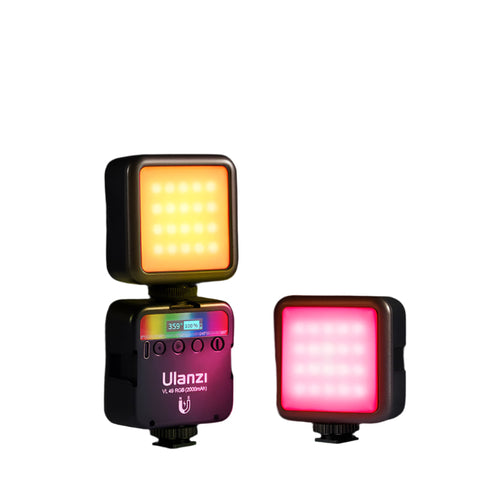 Pocket Magnetic Rgb Fill Light Small Full Colour Photography New Selfie Lights