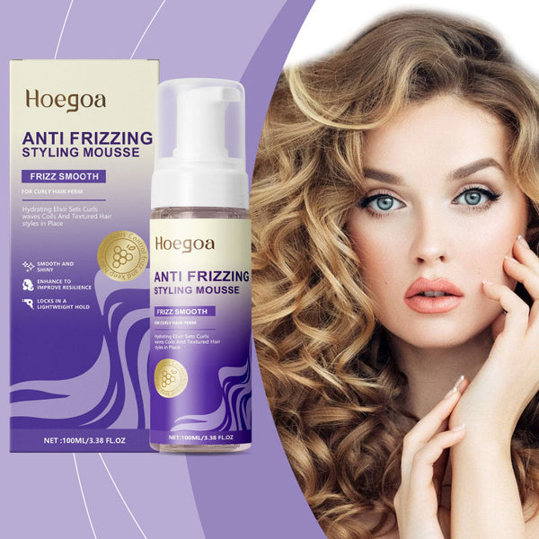 Curls Volumizing And Styling Mousse Shine Confident Soft Elastic Curling Straightening & Curling Irons