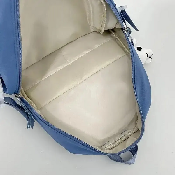 Popular Pink Purple Color Girls High School Student Backpack Bags Backpacks & Bags