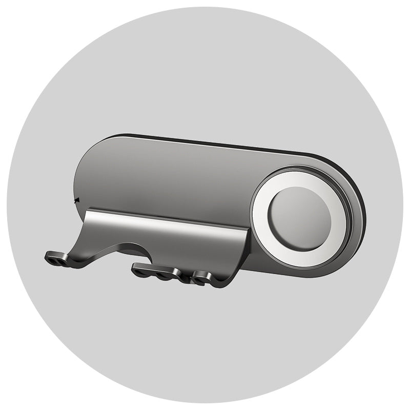 No Drill Magnetic Hair Dryer Wall Mount Synthetic Plastic For Dyson / Leihen Kexi Colours Gray And White Hair Dryers