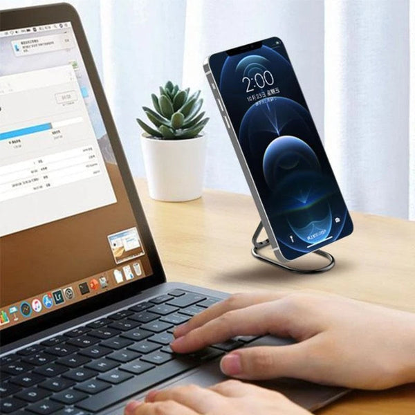Double Magic Ring Foldable Metal Phone Holder Mounts & Holders