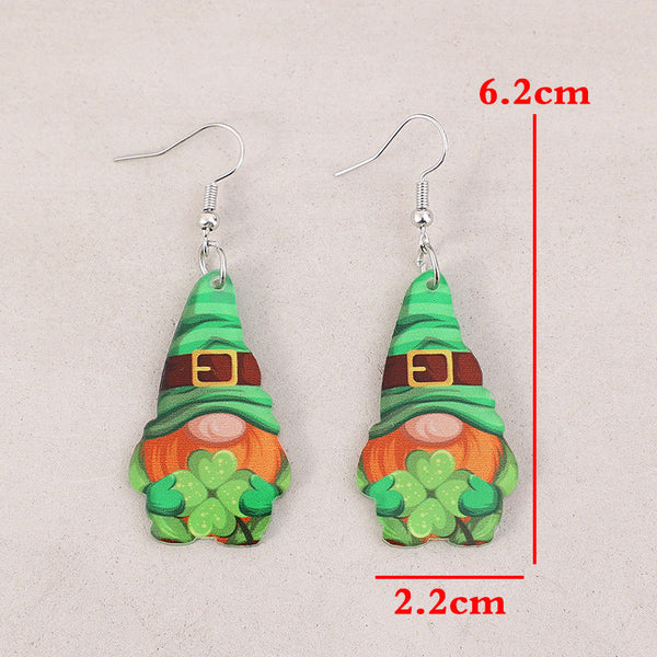Alloy Dangle Earrings
