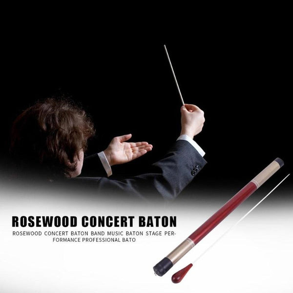 38.3Cm Rosewood Professional Music Conductor Baton Portable Rhythm Band Director Orchestra Conducting Other Generic Music Accessories