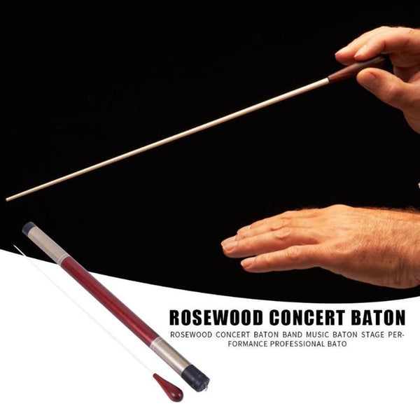 38.3Cm Rosewood Professional Music Conductor Baton Portable Rhythm Band Director Orchestra Conducting Other Generic Music Accessories