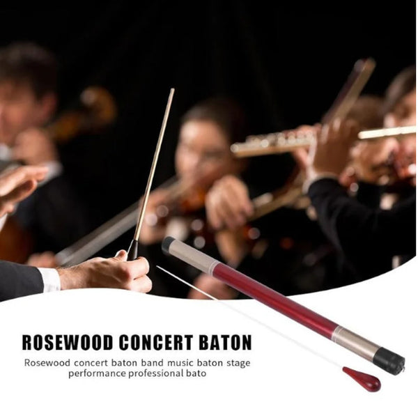 38.3Cm Rosewood Professional Music Conductor Baton Portable Rhythm Band Director Orchestra Conducting