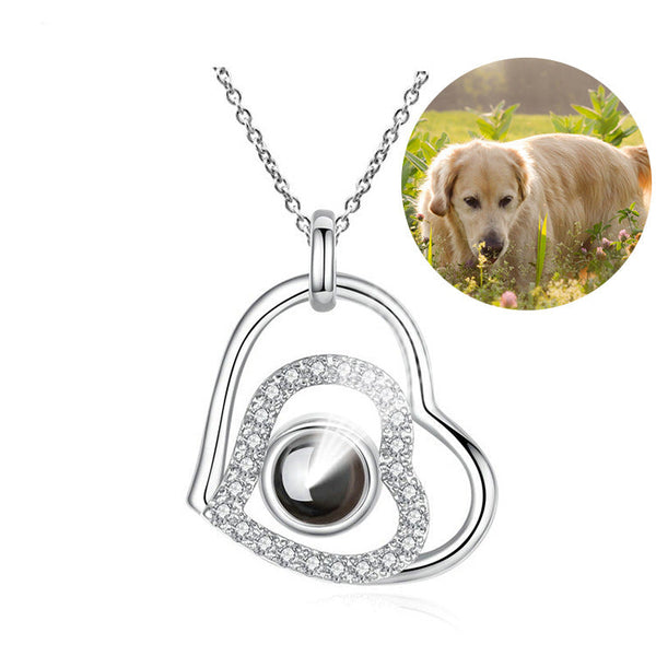 100 Languages I Love You Necklace Nano Projection Customized Color Images Photos Text For Europe And America Necklaces & Pendants