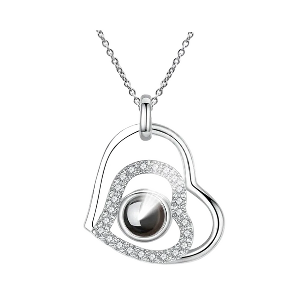 100 Languages I Love You Necklace Nano Projection Customized Color Images Photos Text For Europe And America Necklaces & Pendants