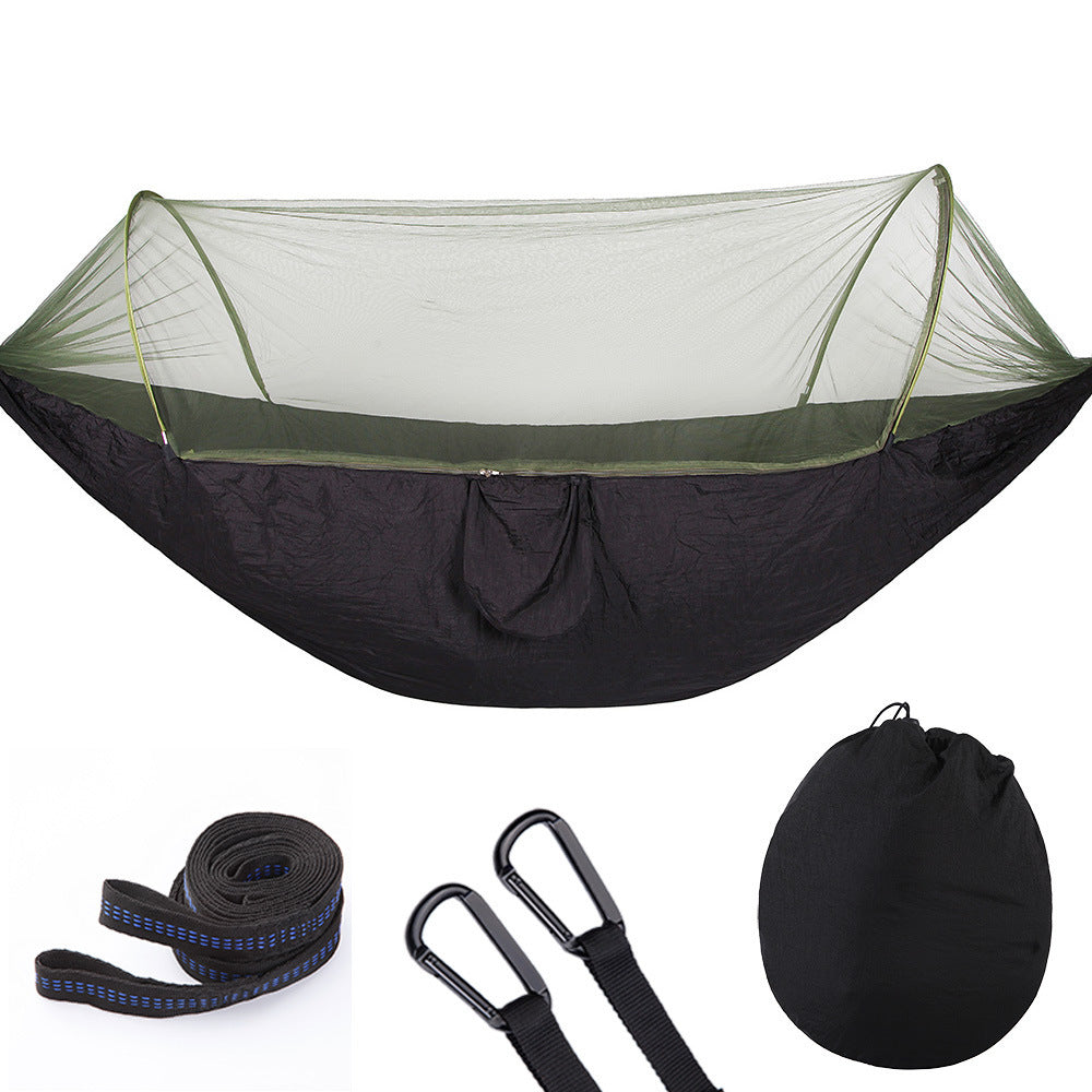 Fully Automatic Quick Opening Hammock With Mosquito Net Hammocks